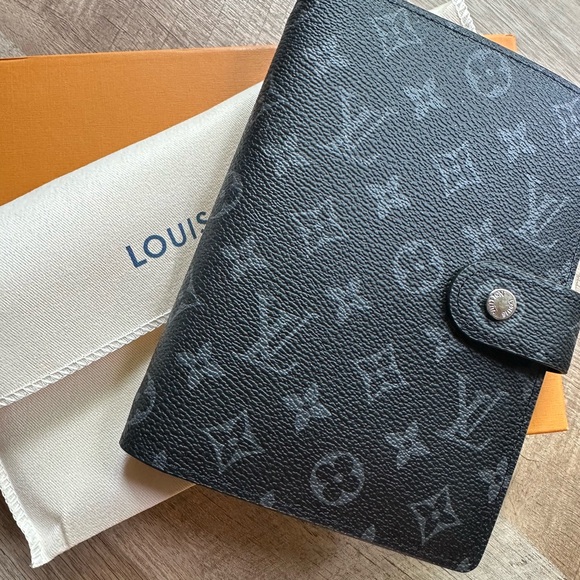 unbranded Accessories - 👀READ DESCRIPTION! Monogram Black and Gray Organizer Planner Agenda